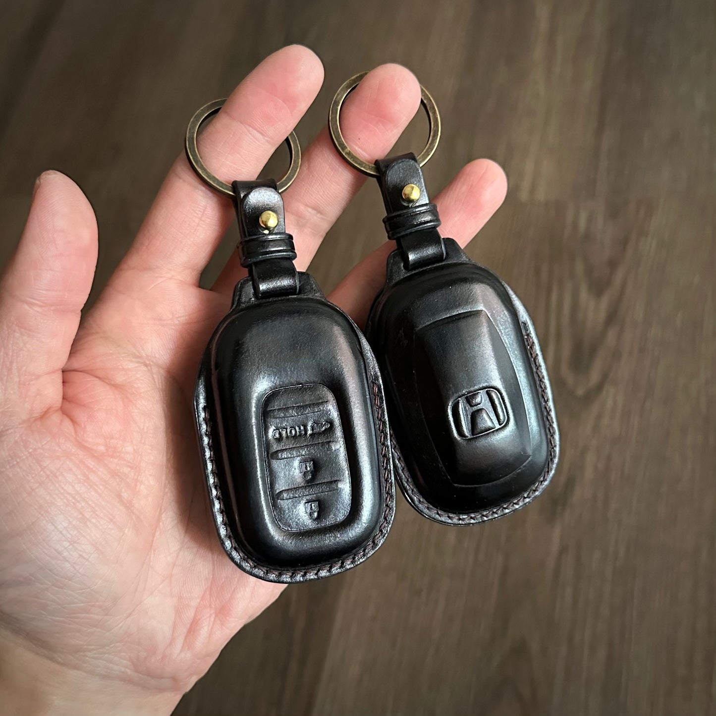 Honda key fob cover, Shell Cordovan key key case