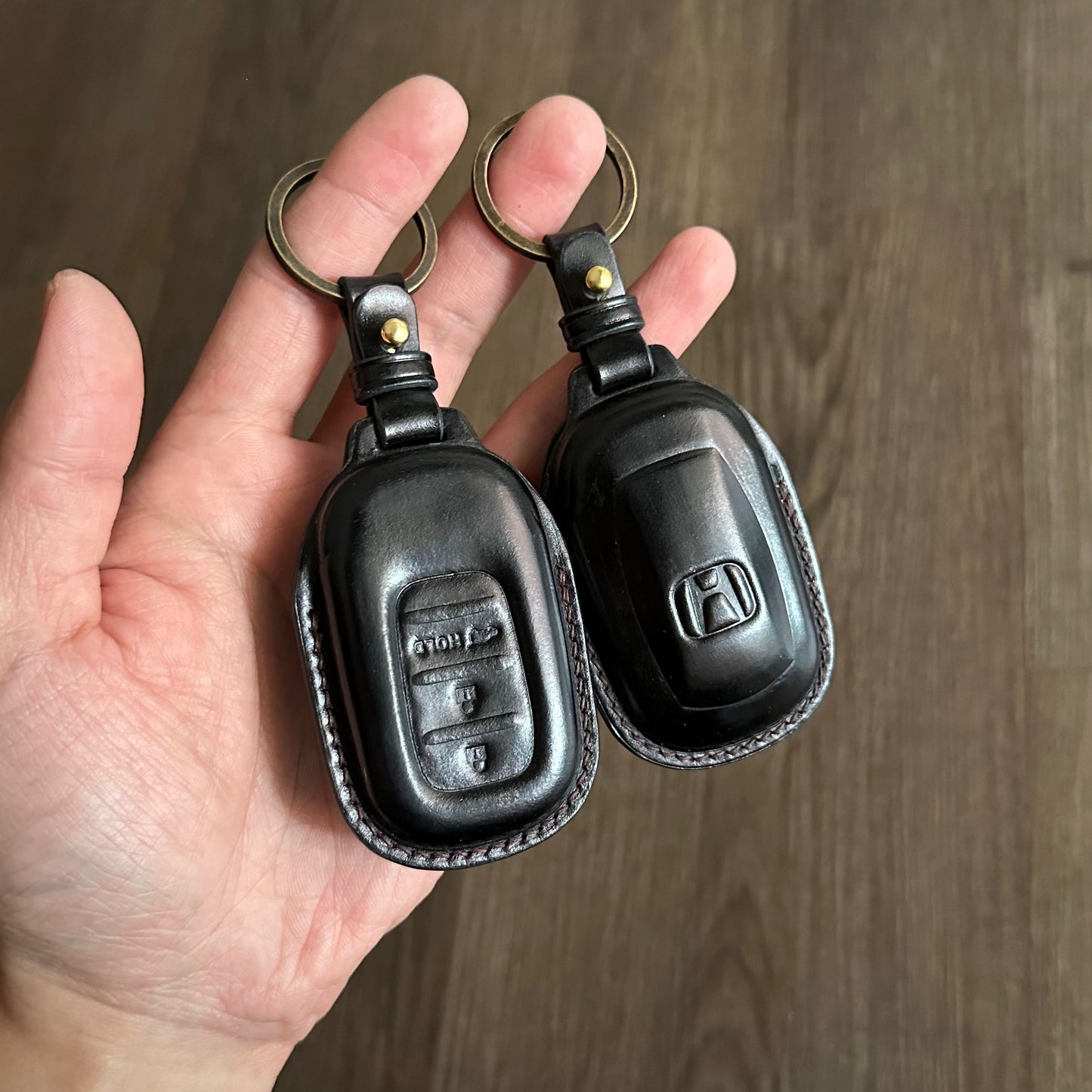 Honda key fob cover, Shell Cordovan key key case