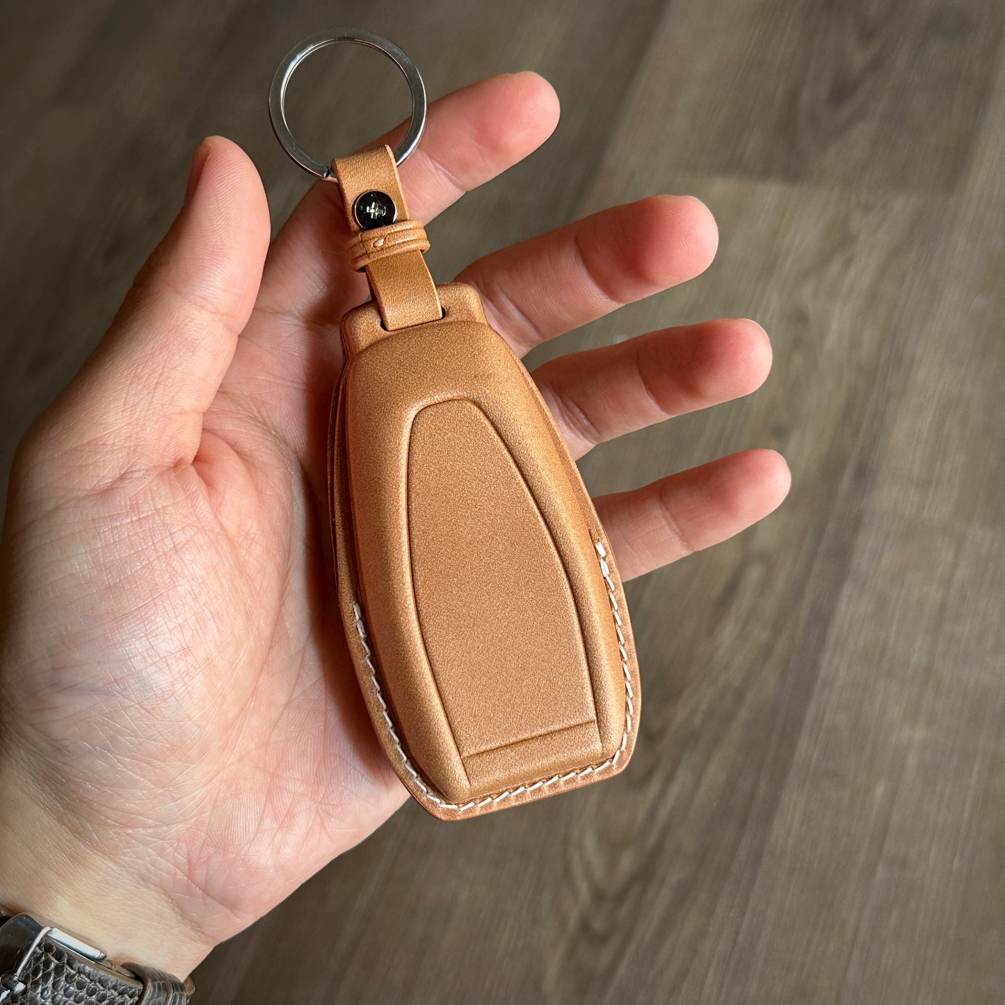 Aston Martin key fob cover, key case, Buttero Leather