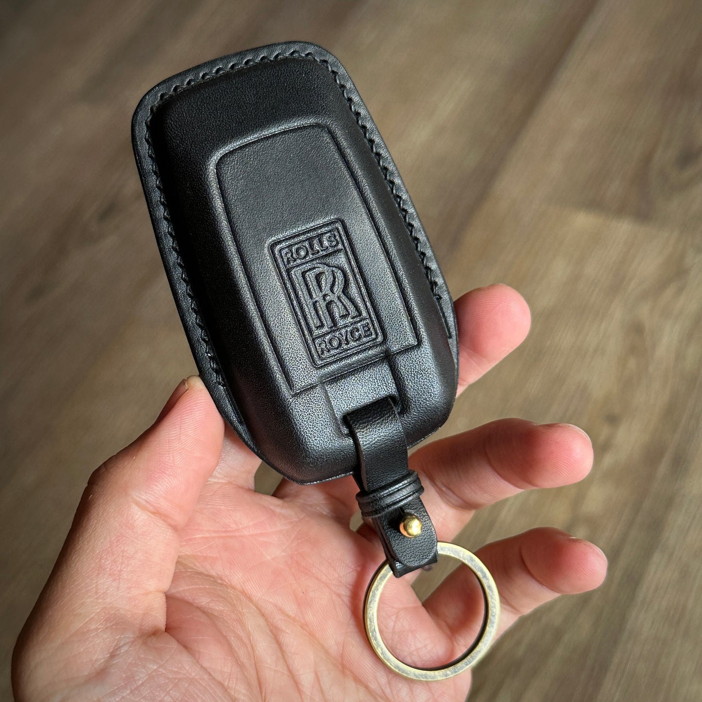 Rolls Royce key fob cover, key case,Buttero Leather