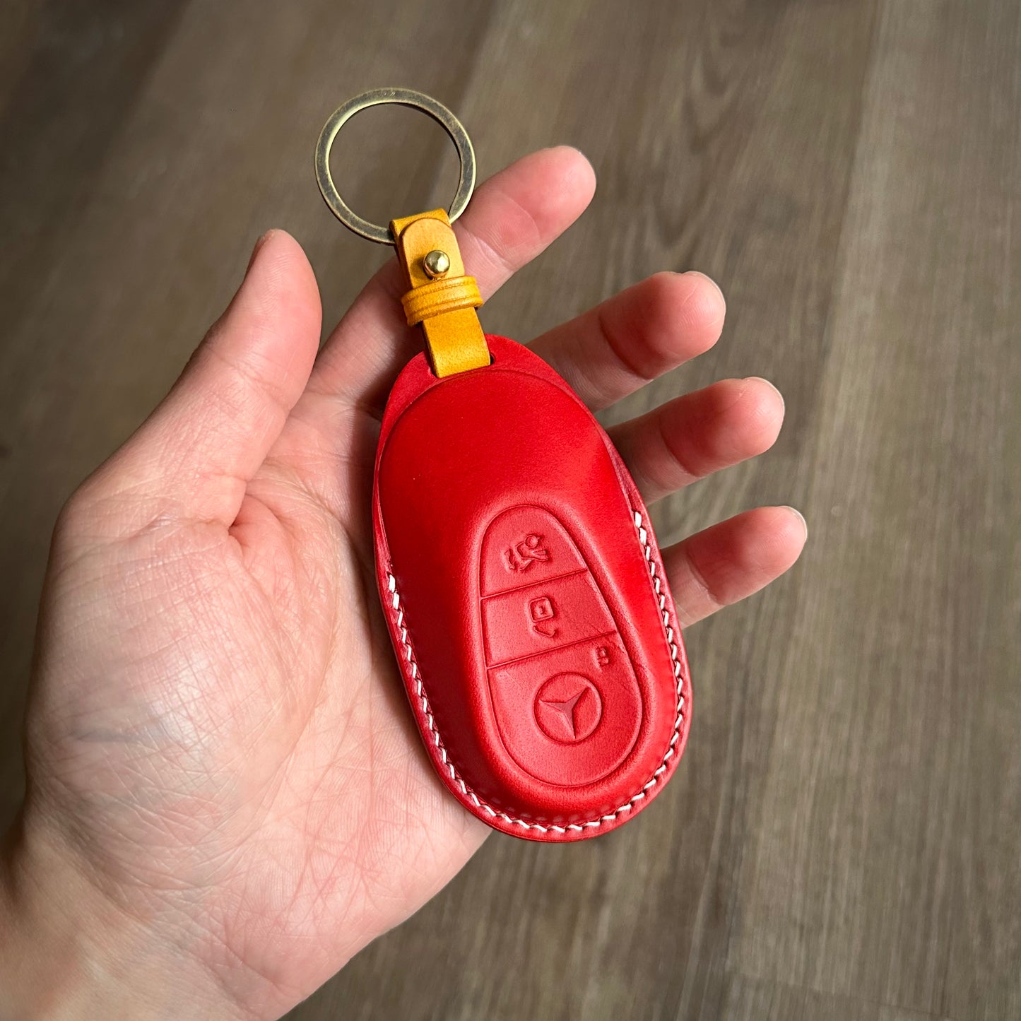 Mercedes-Benz key fob cover, Buttero Leather