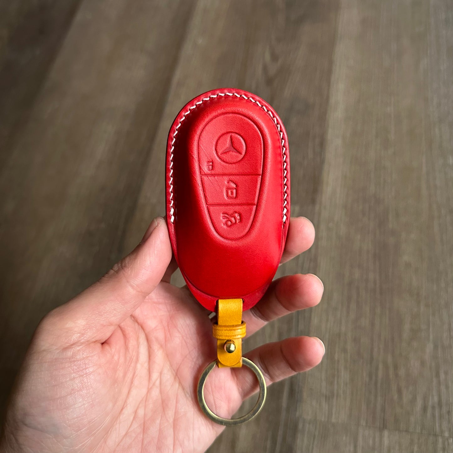 Mercedes-Benz key fob cover, Buttero Leather