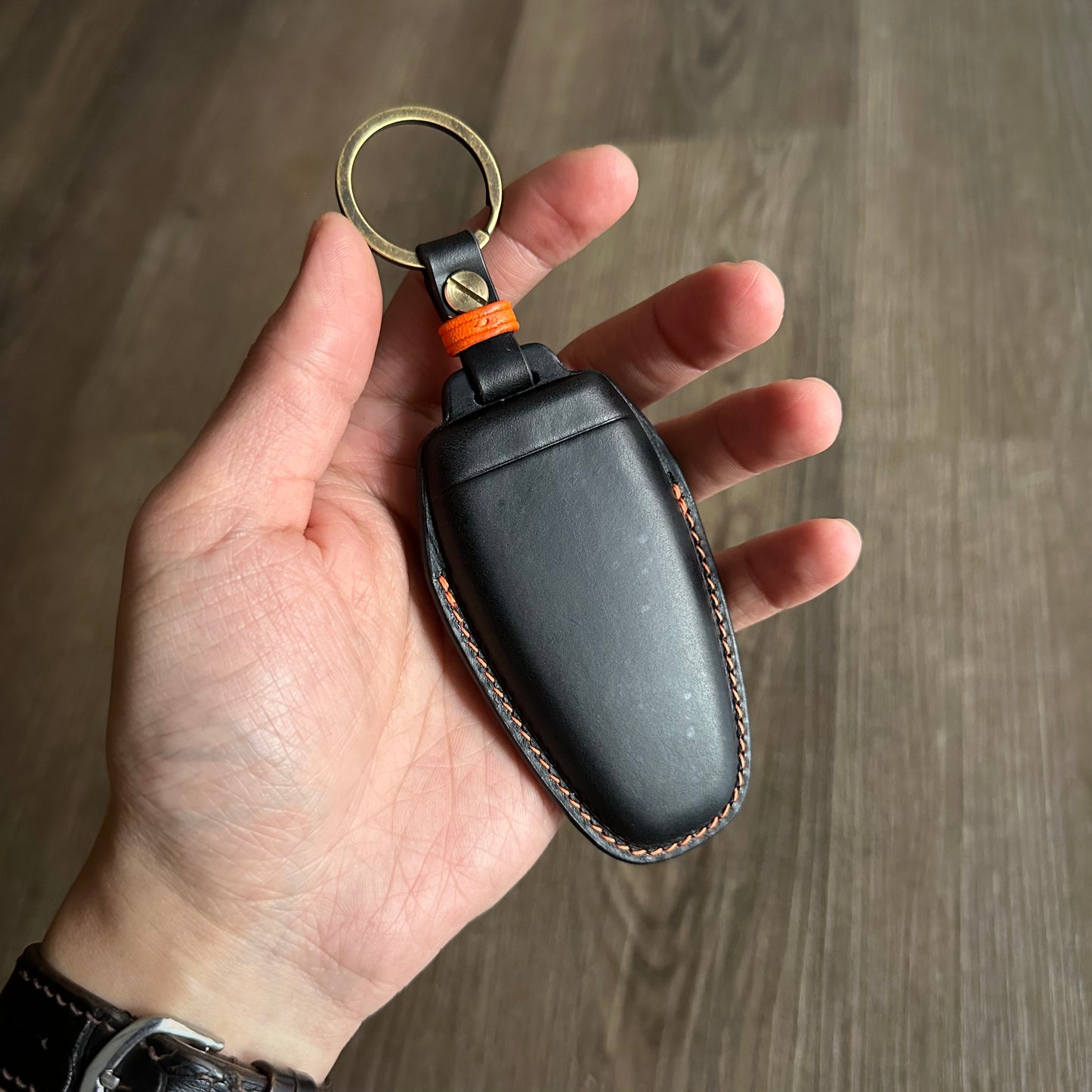 McLaren key fob cover, key case, Buttero Leather