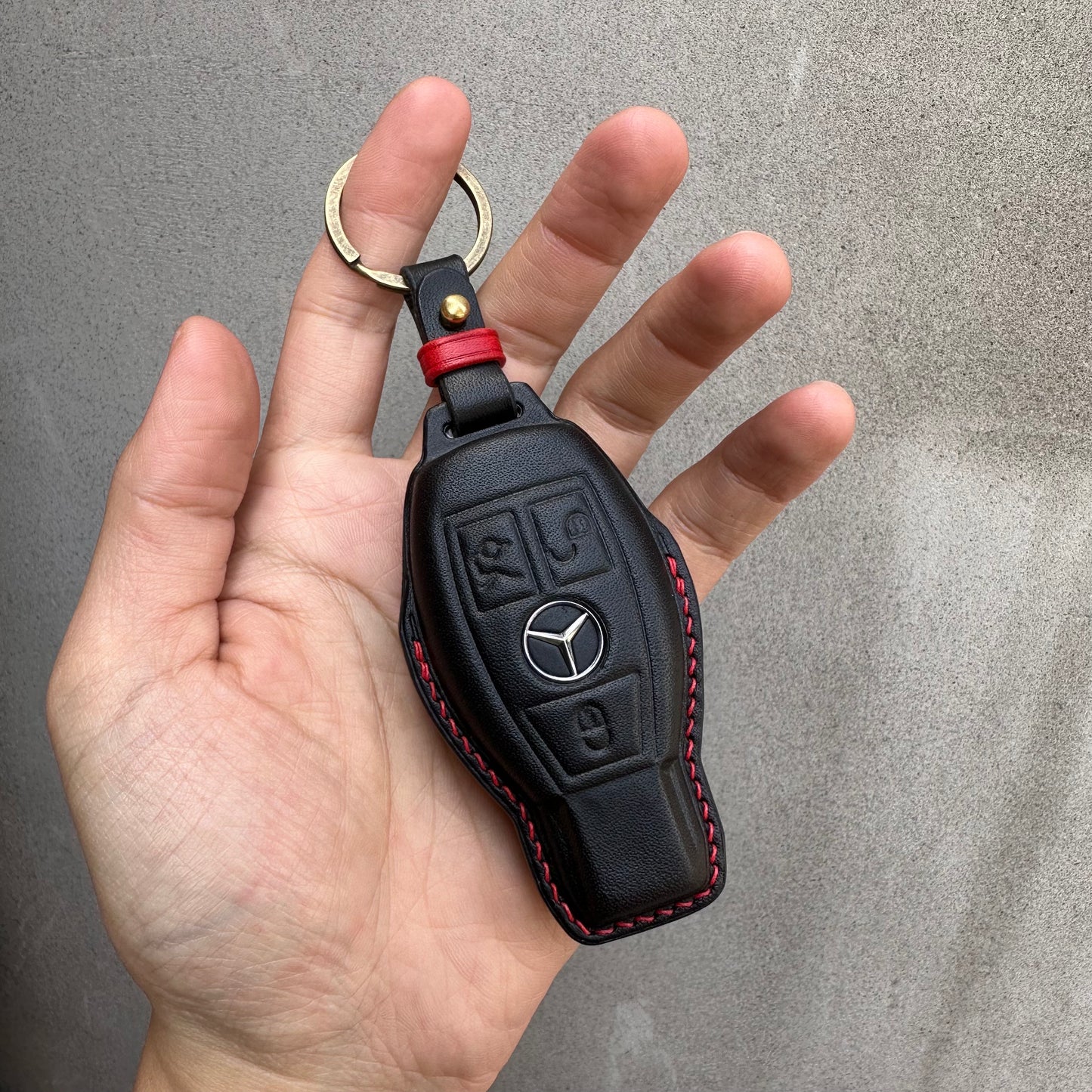 Mercedes-Benz key fob cover, Buttero Leather