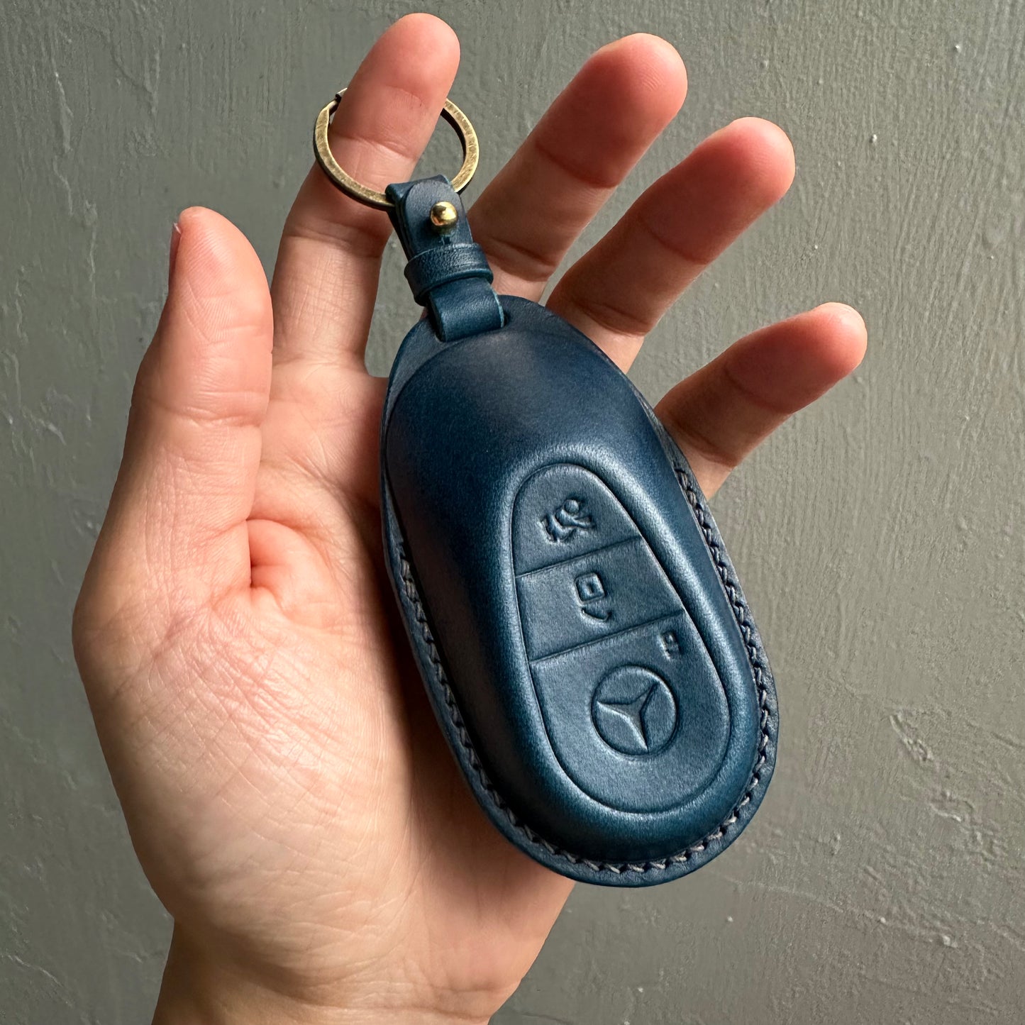 Mercedes-Benz key fob cover, Buttero Leather
