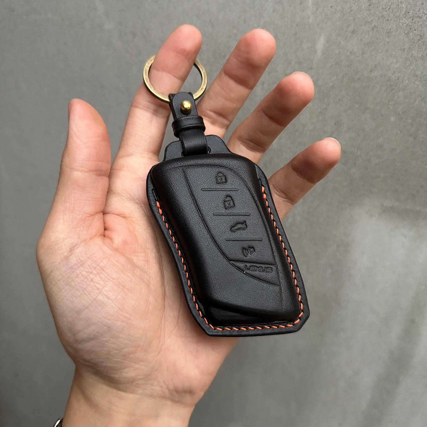 Lexus key fob cover, Buttero Leather