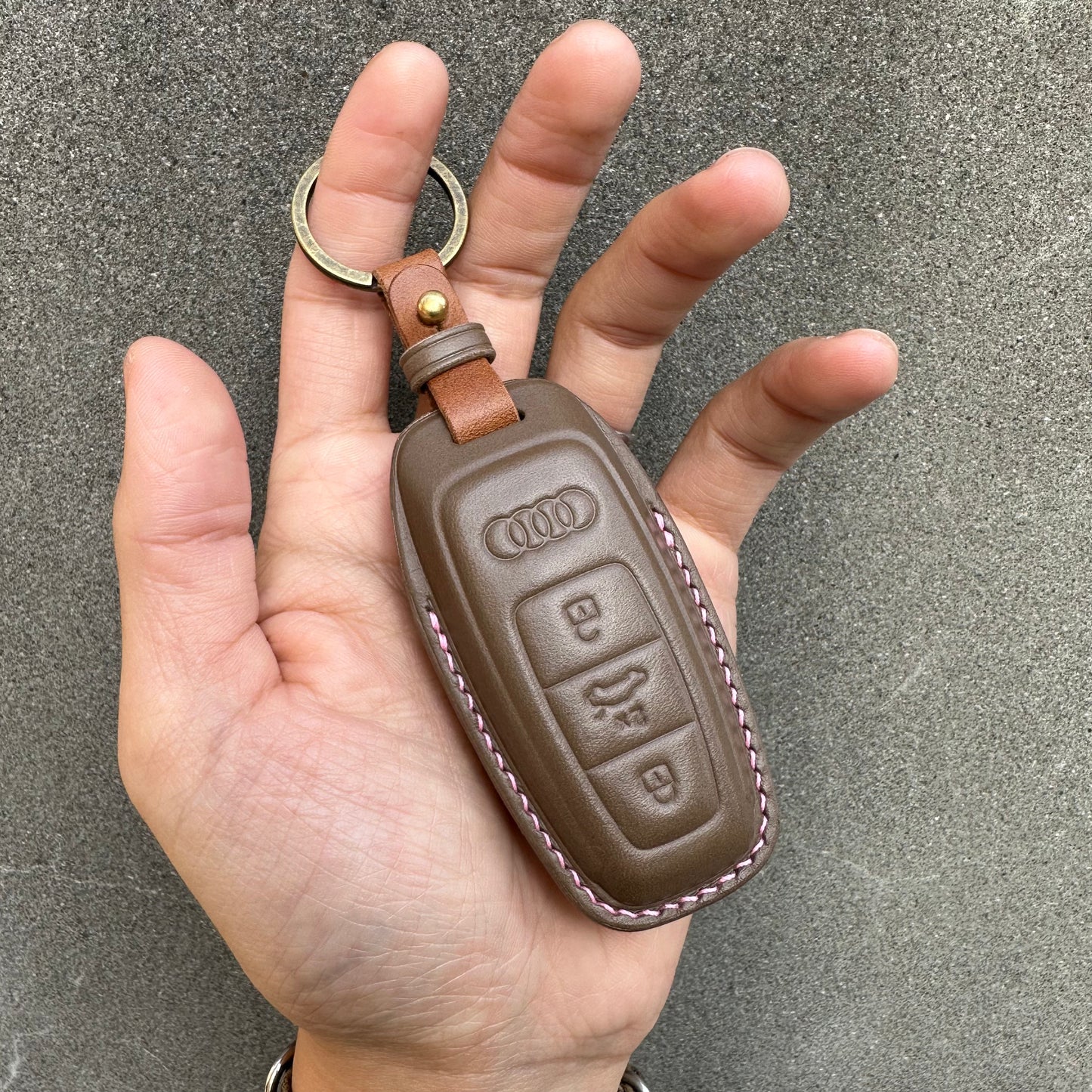 Audi key fob cover, Buttero Leather