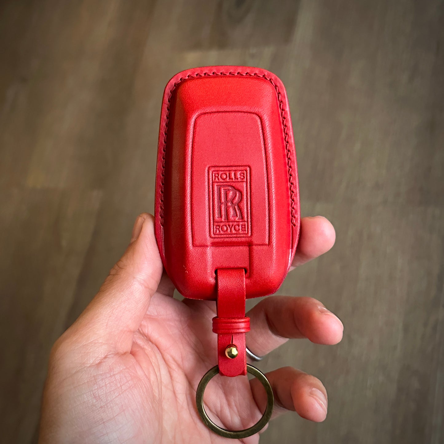 Rolls Royce key fob cover, key case,Buttero Leather