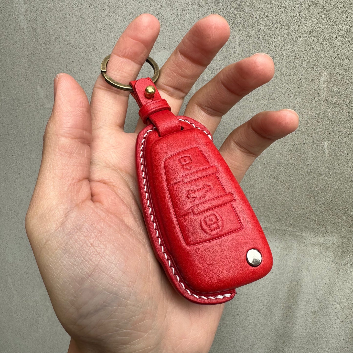 Audi key fob cover,Buttero Leather