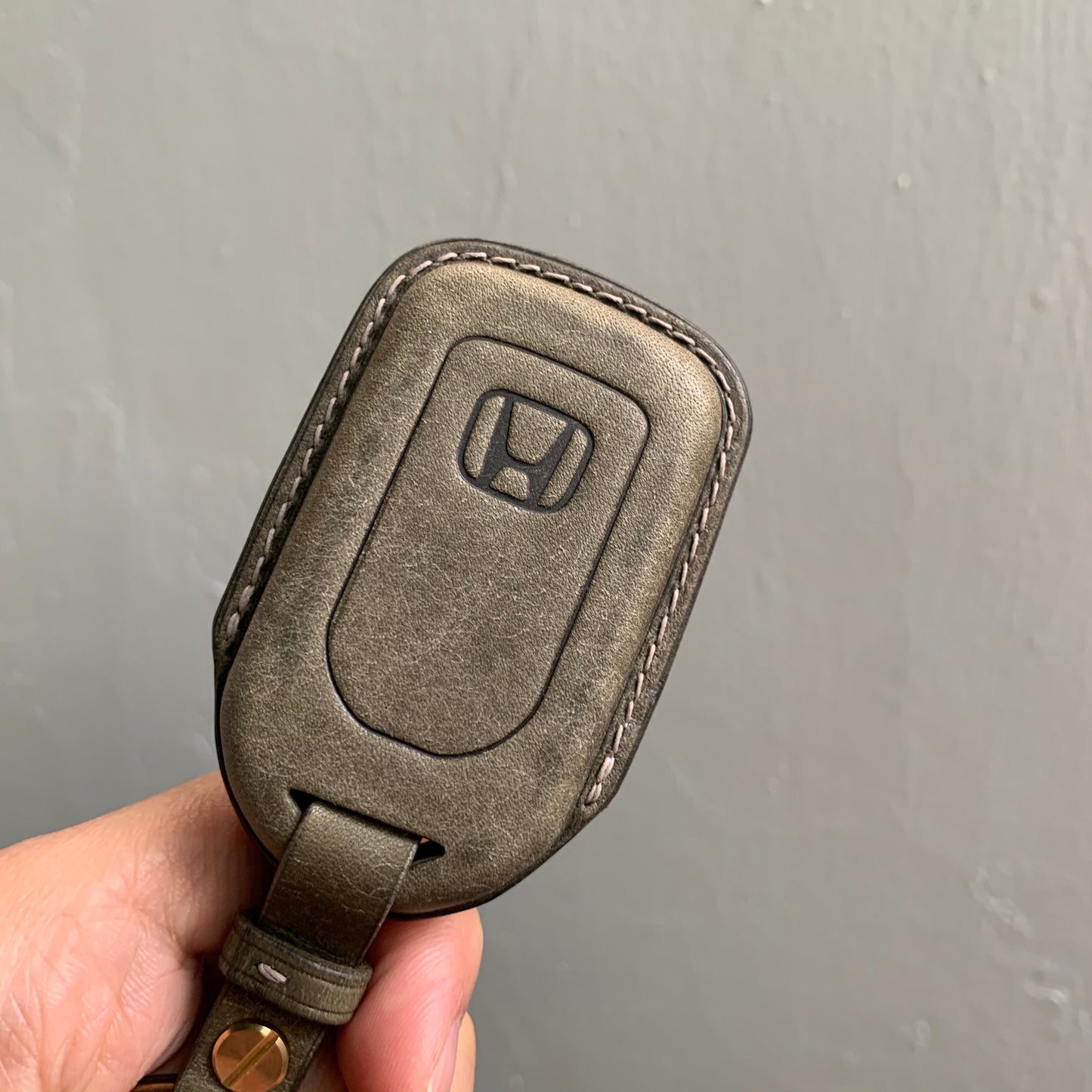 Honda key fob cover, Pueblo leather key case
