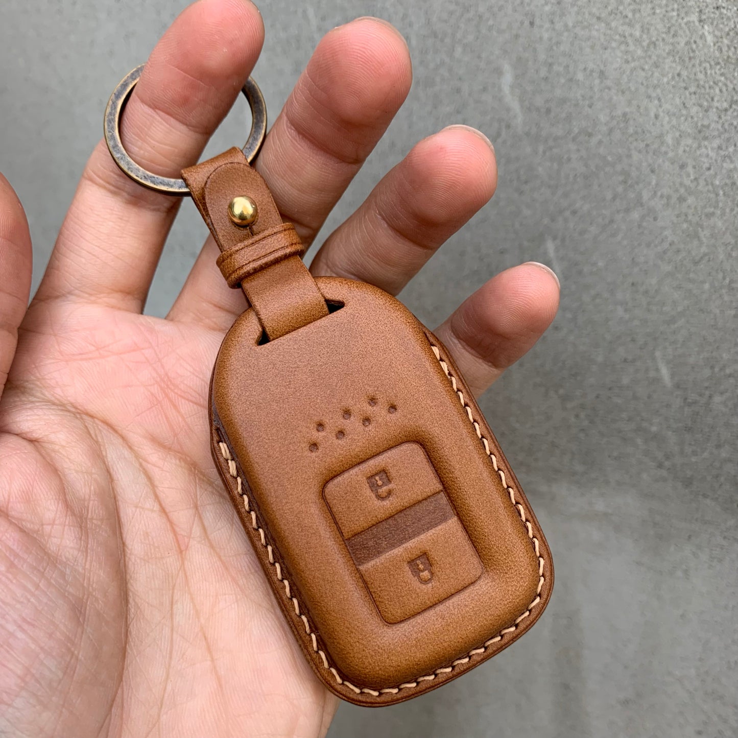 Honda key fob cover, Buttero Leather key Cover