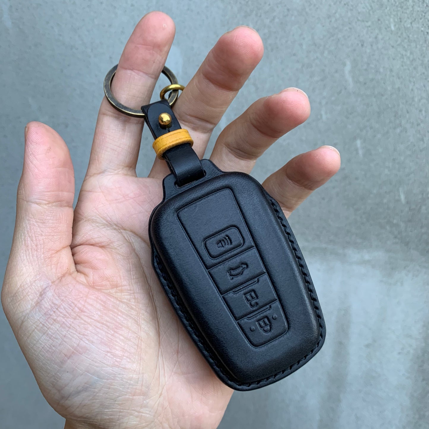 Toyota key fob cover, Buttero Leather