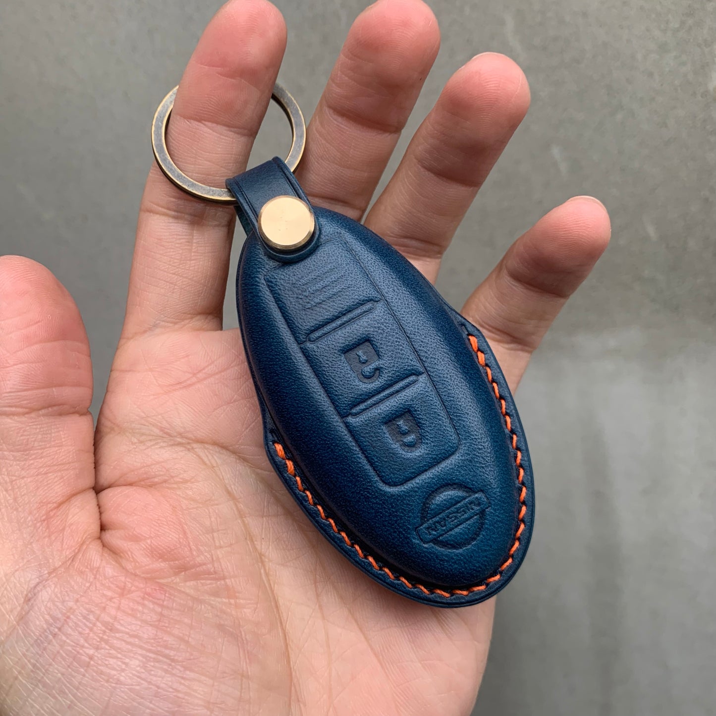 Nissan key fob cover, Buttero Leather key case
