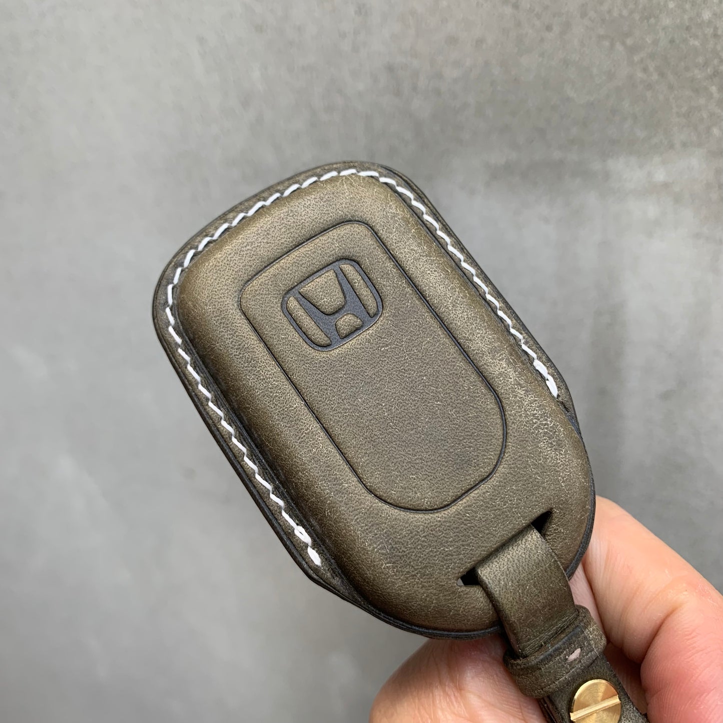 Honda key fob cover, Pueblo leather key case