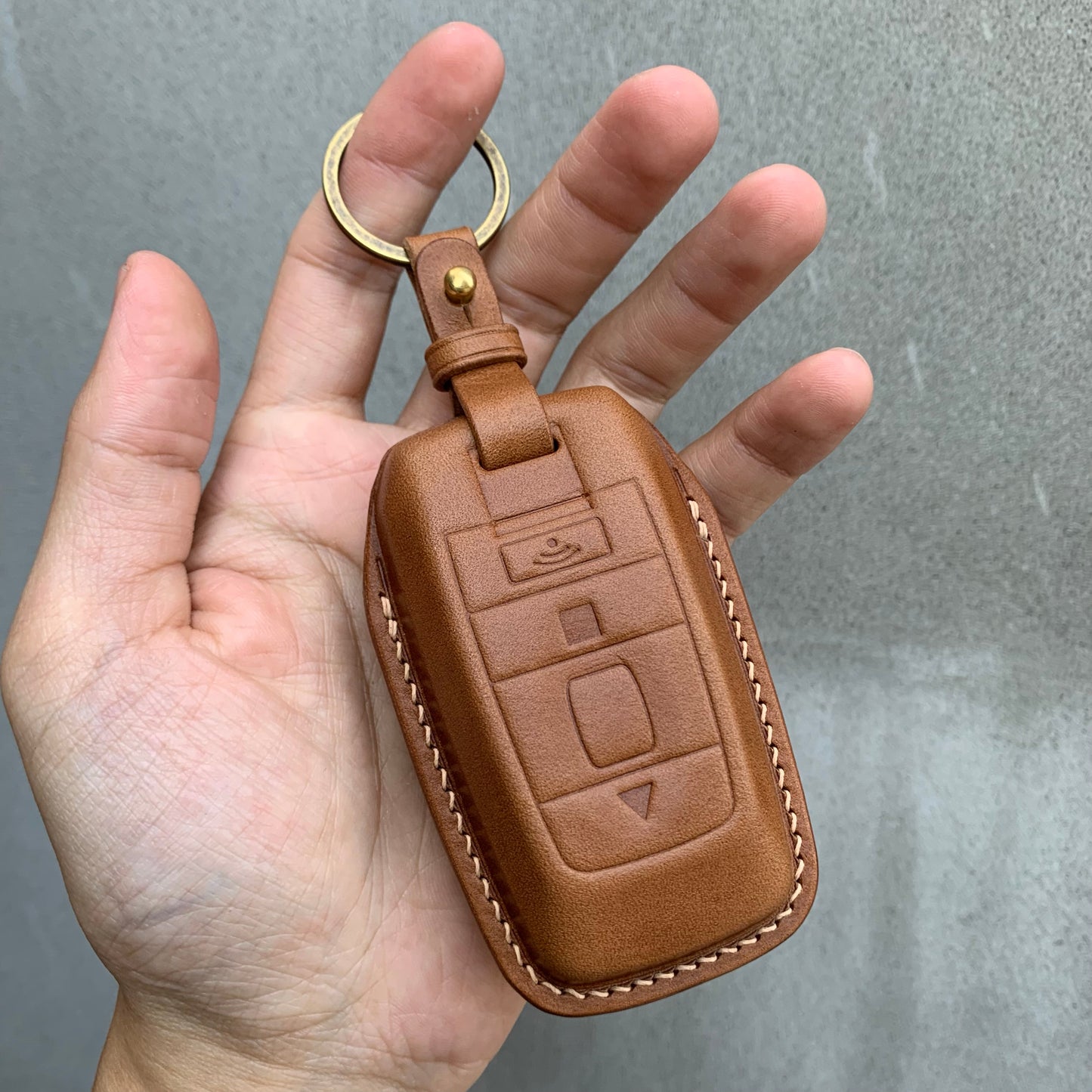 Rolls Royce key fob cover, key case,Buttero Leather