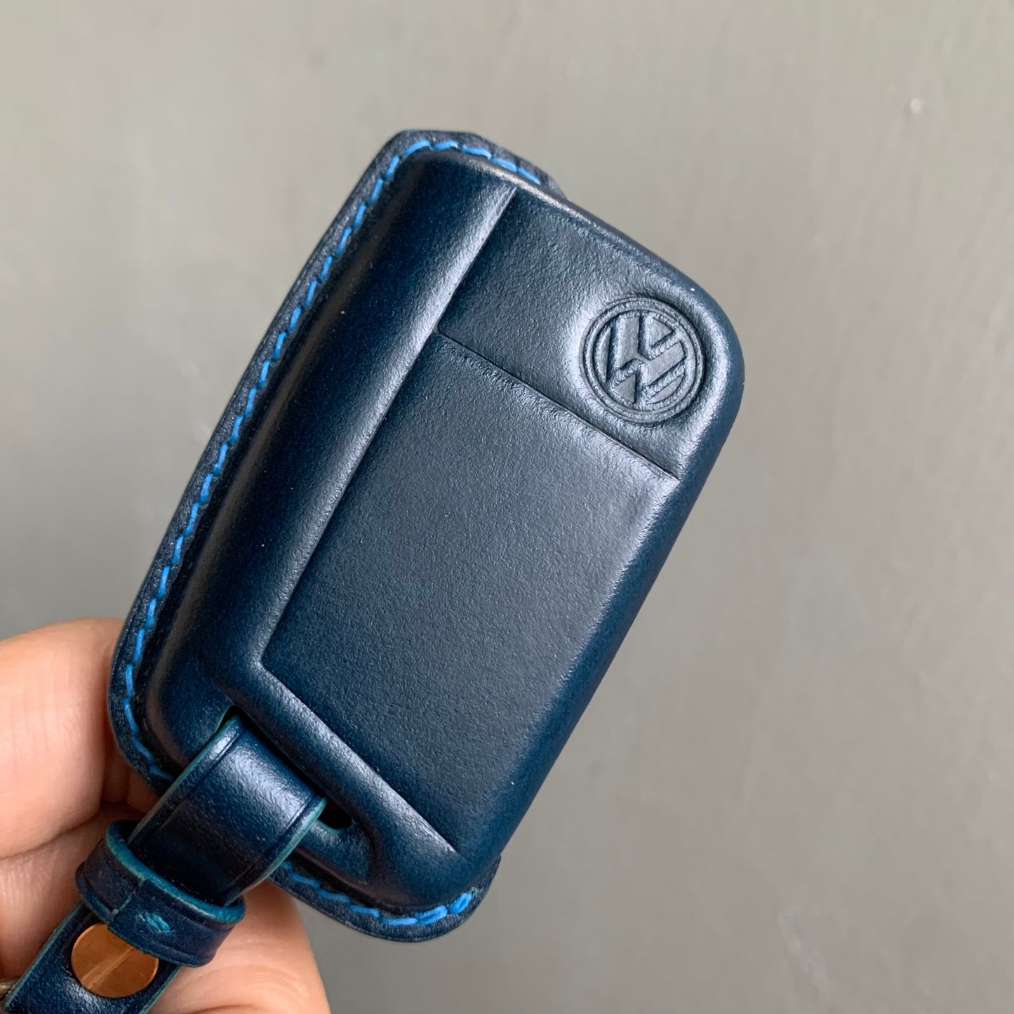 Volkswagen key fob cover, Shell Cordovan, key case