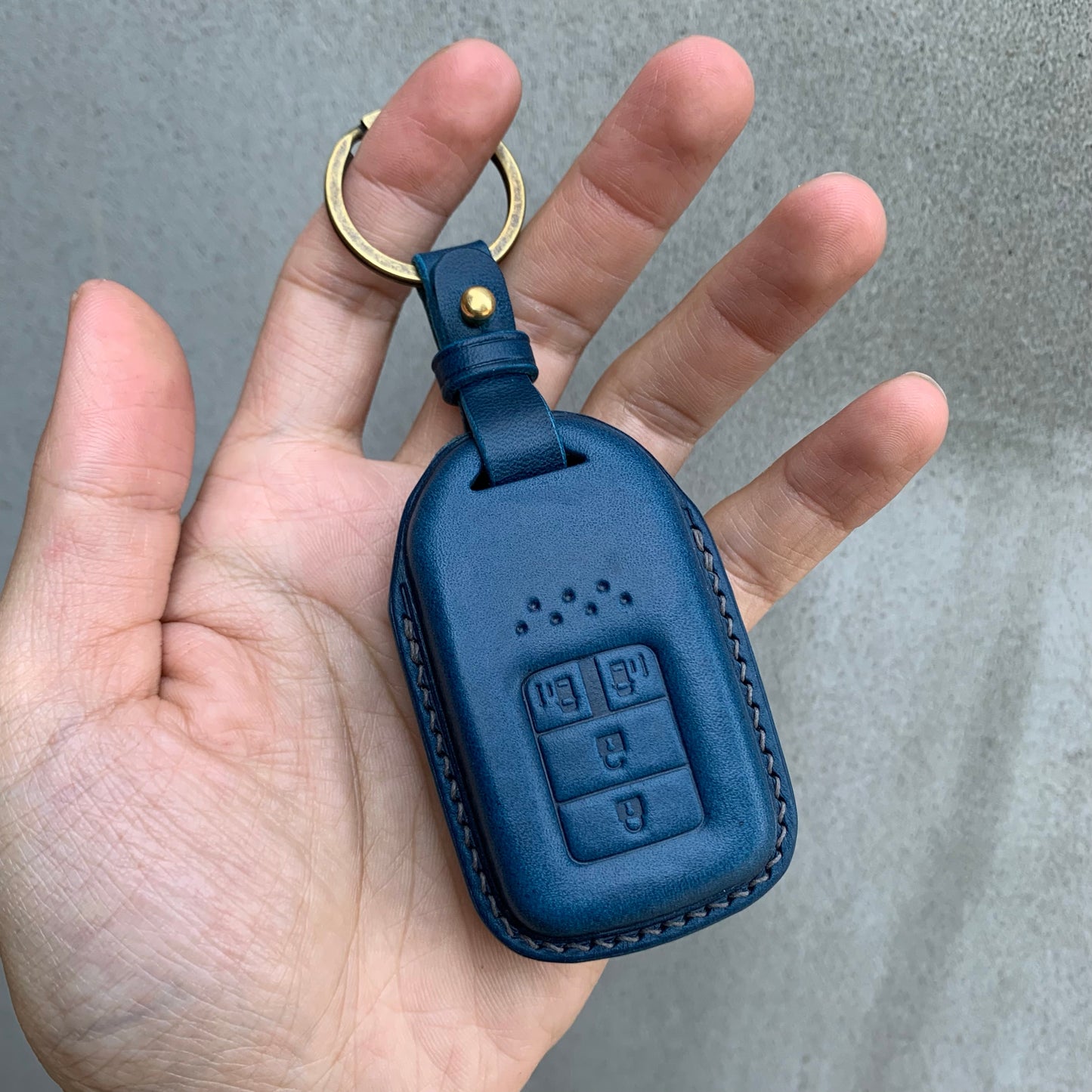 Honda key fob cover, Buttero Leather key Cover