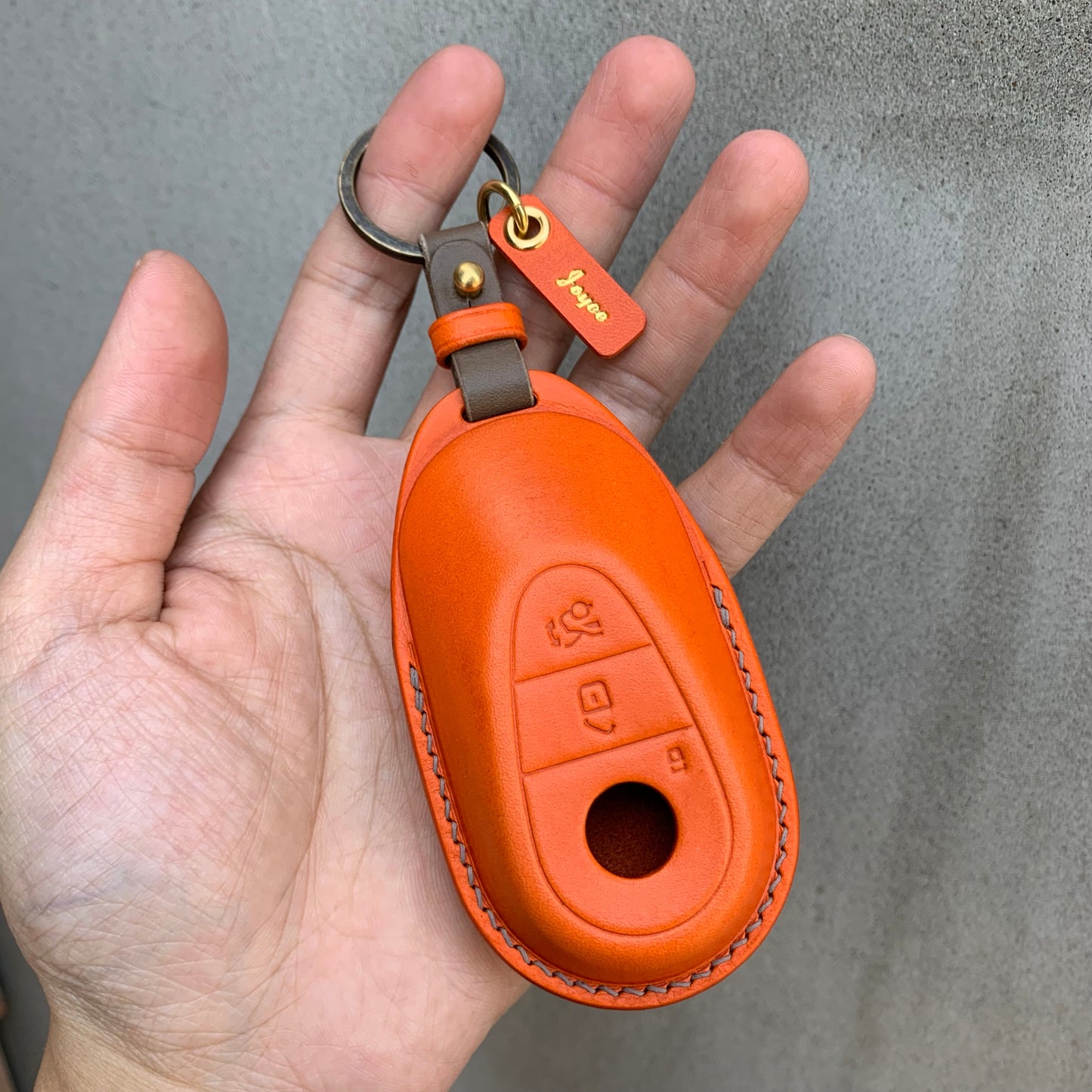 Mercedes-Benz key fob cover, Buttero Leather