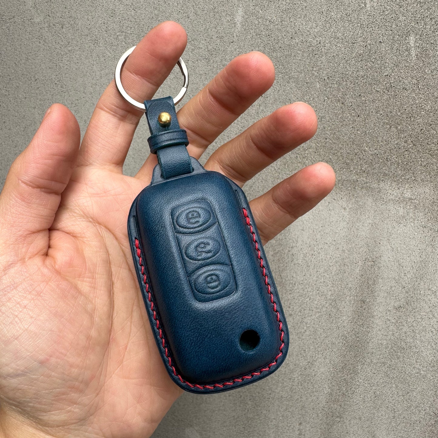 Bentley key fob cover, key case, Buttero Leather