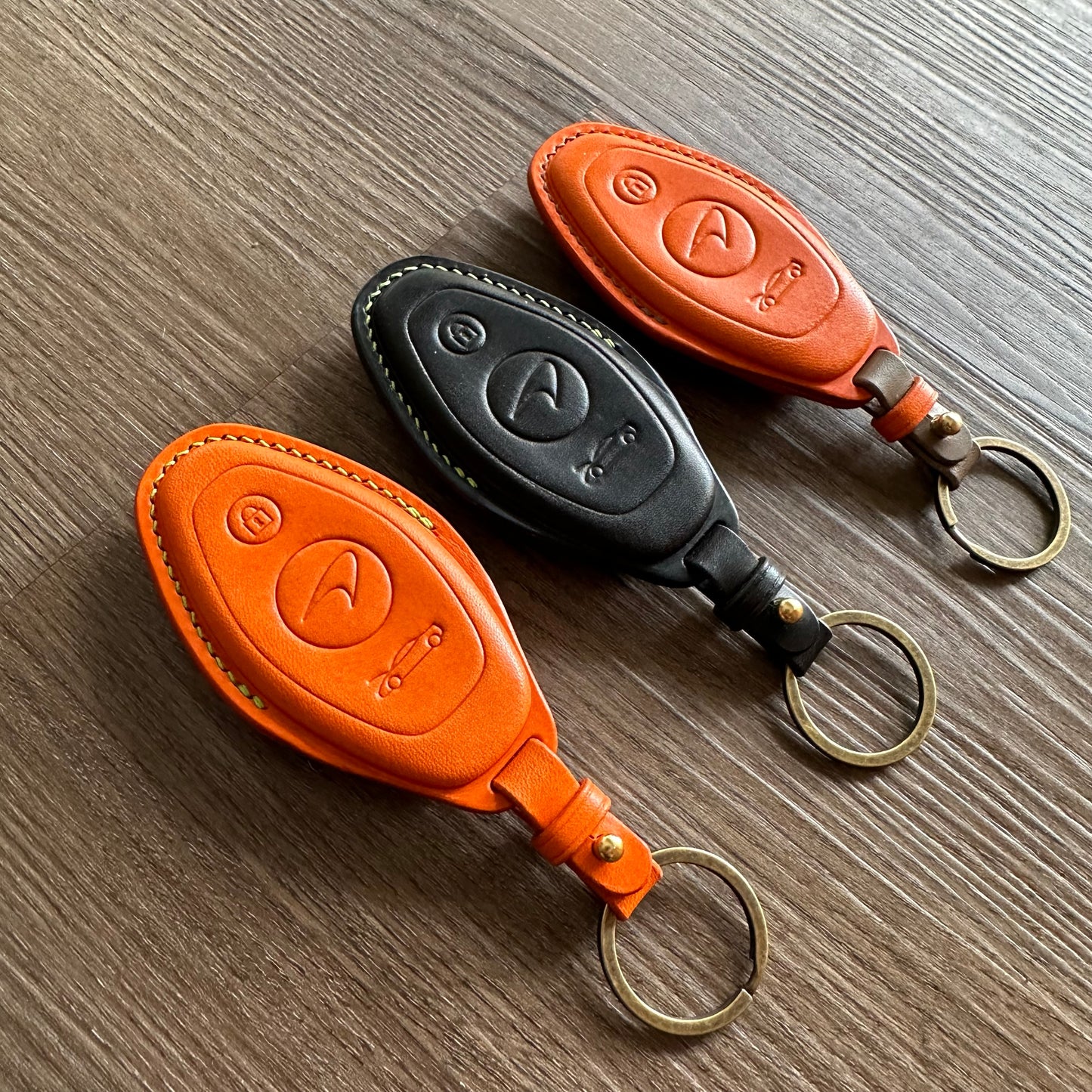 McLaren key fob cover, key case, Buttero Leather