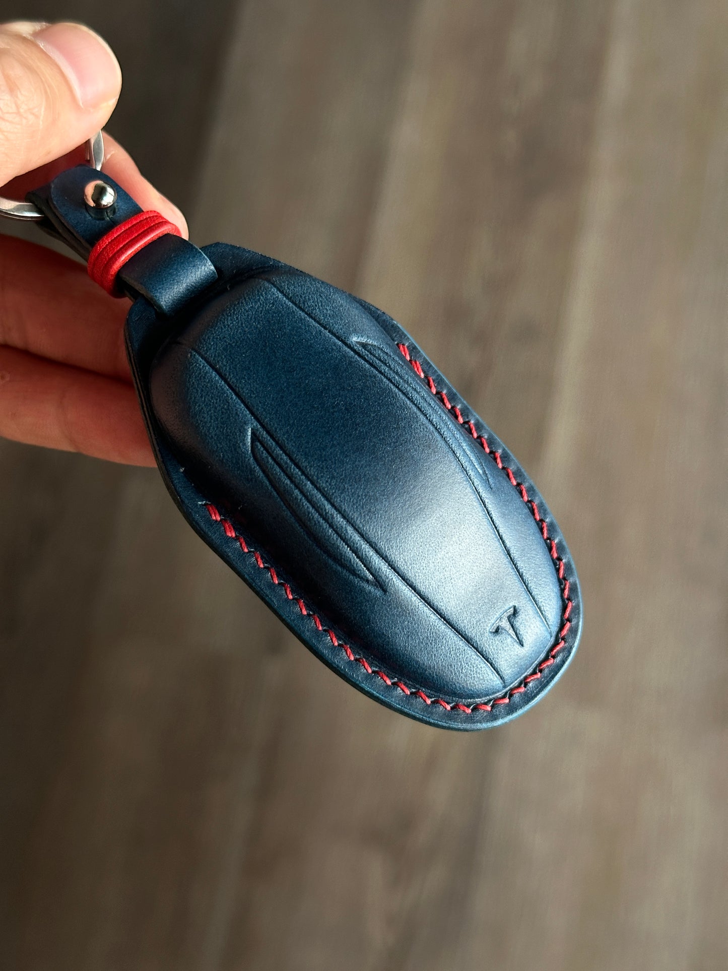 Tesla key fob cover, Buttero Leather
