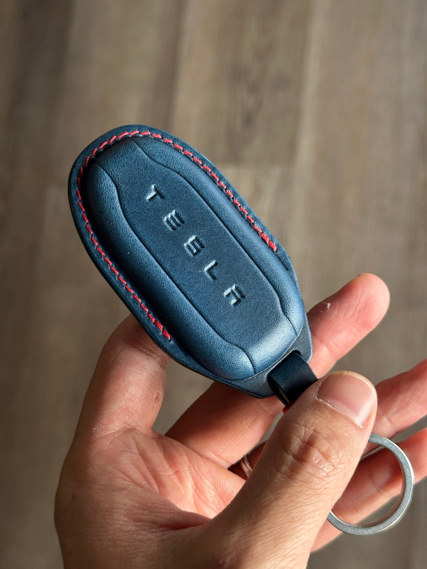 Tesla key fob cover, Buttero Leather
