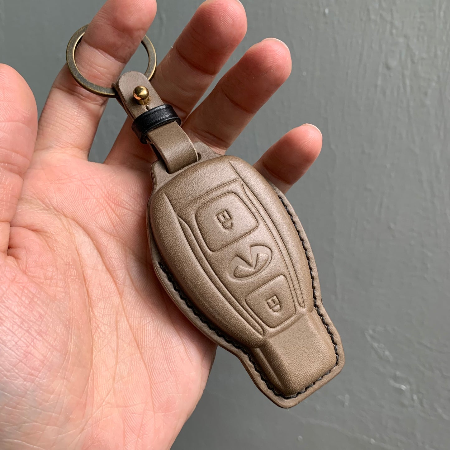 Infiniti key fob cover, Buttero Leather key case