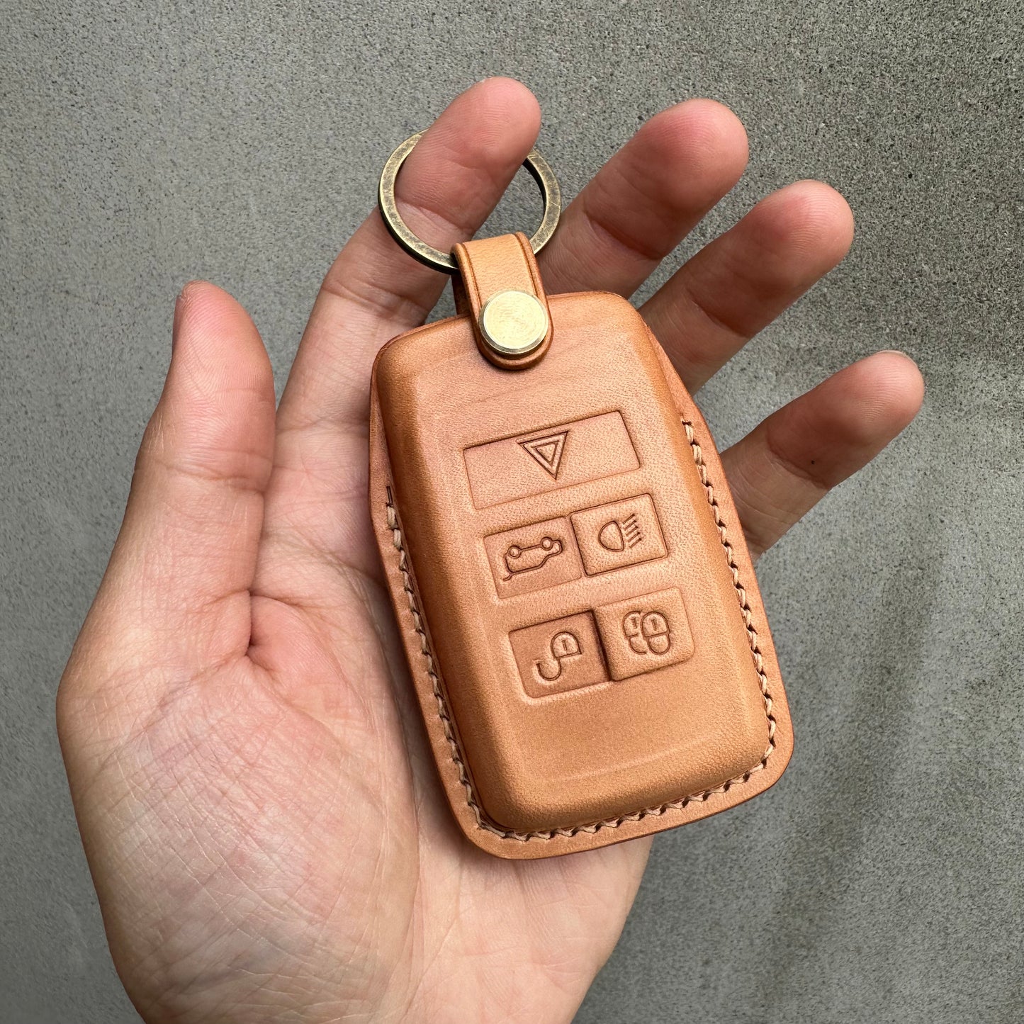 Land Rover key fob cover, Buttero Leather