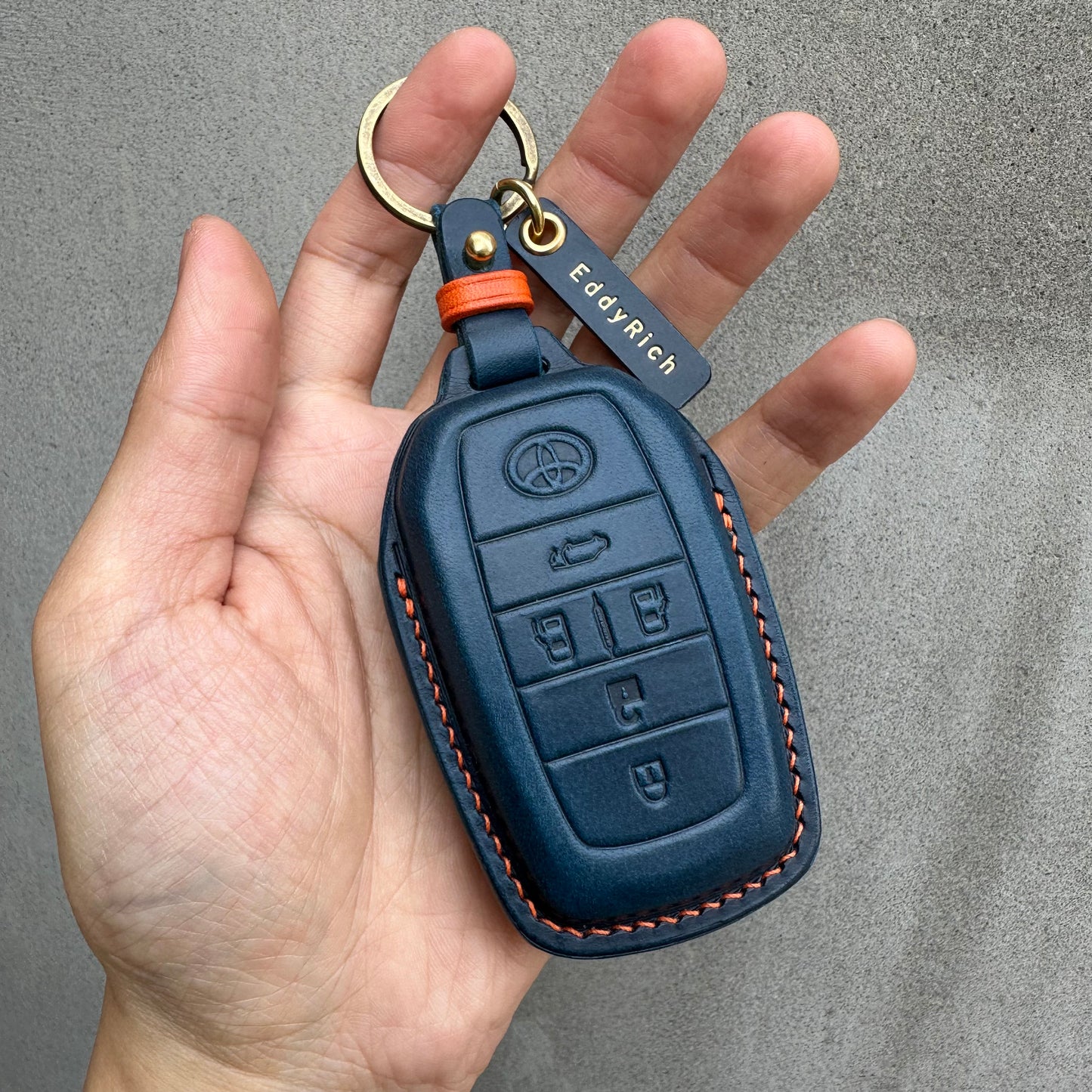 Toyota key fob cover, Buttero Leather