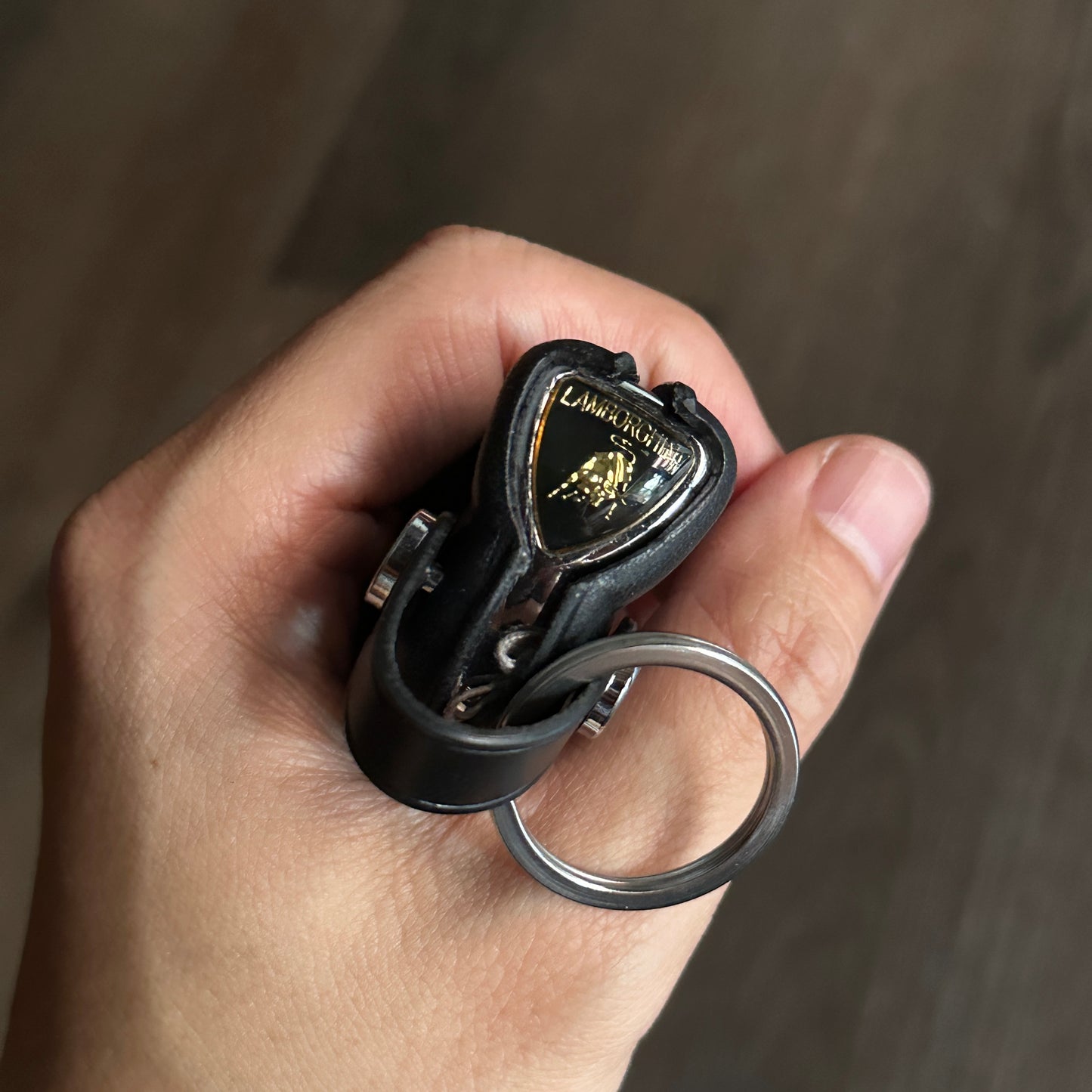 Lamborghini key fob cover, key case, Buttero Leather