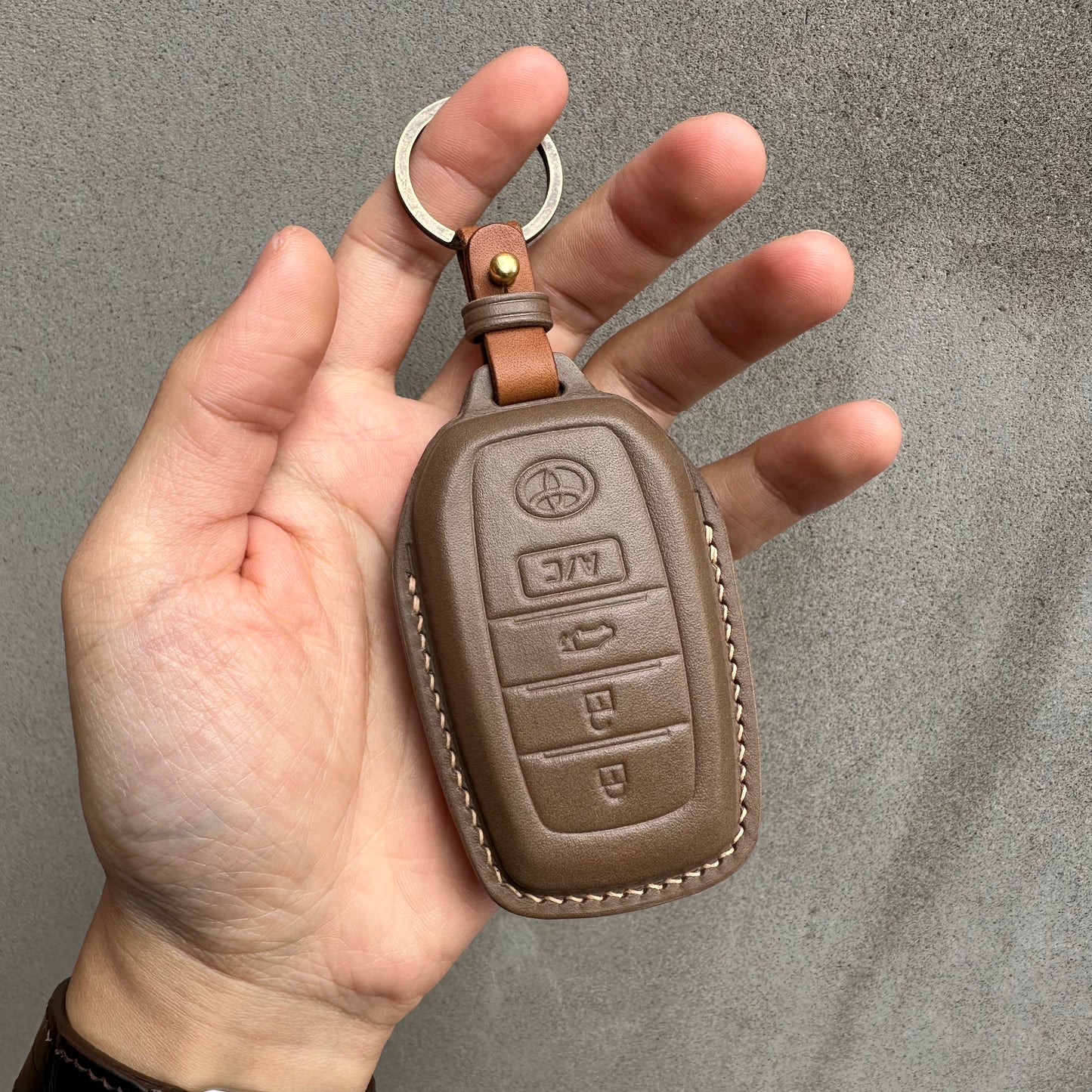 Toyota key fob cover, Buttero Leather