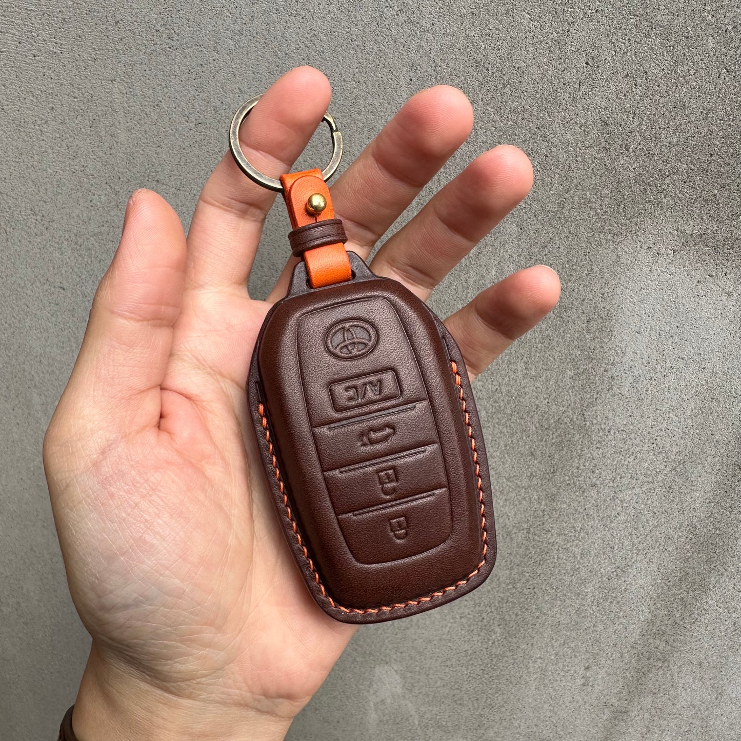 Toyota key fob cover, Buttero Leather