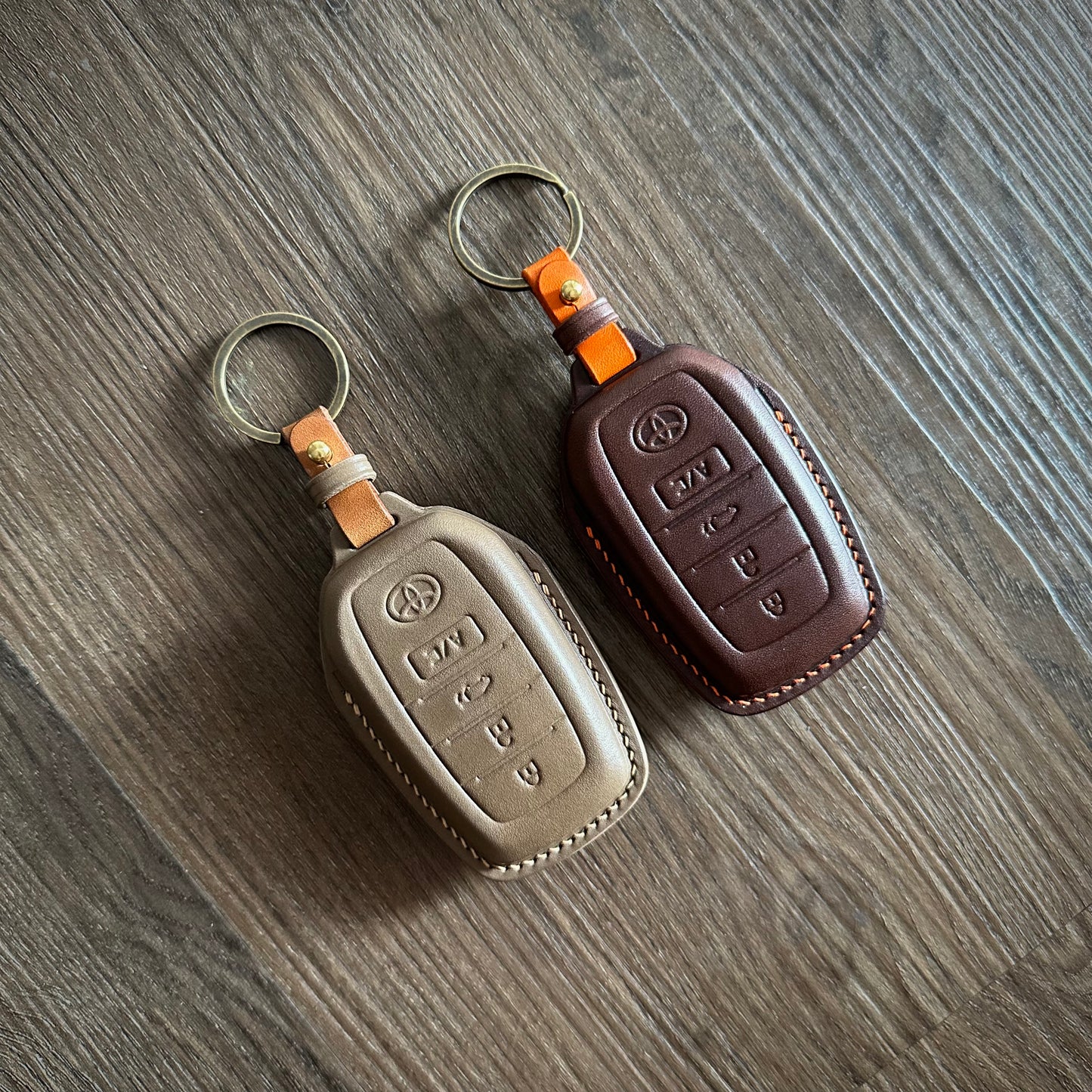 Toyota key fob cover, Buttero Leather