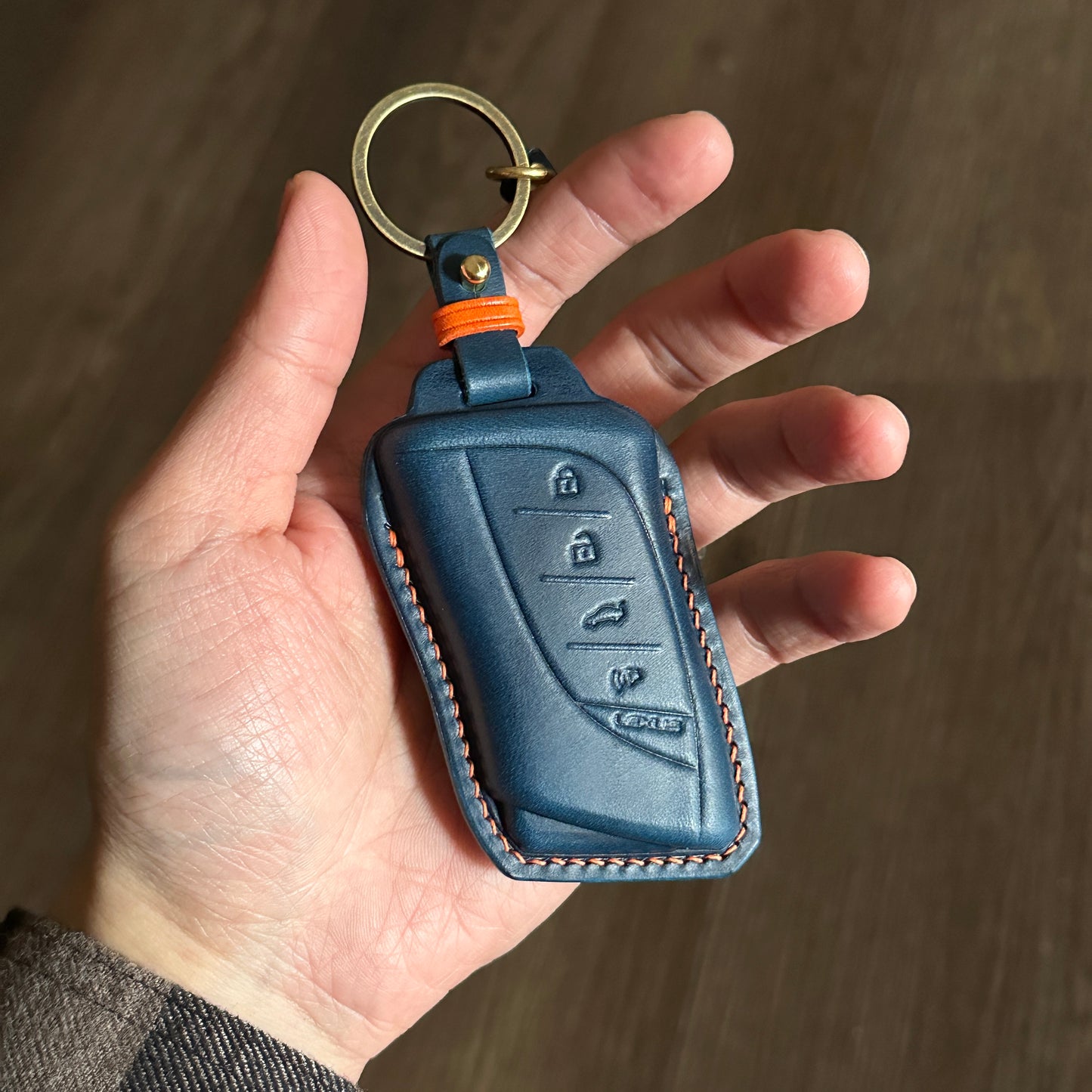 Lexus key fob cover, Buttero Leather