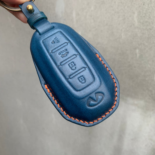 Infiniti key fob cover, Buttero Leather key case