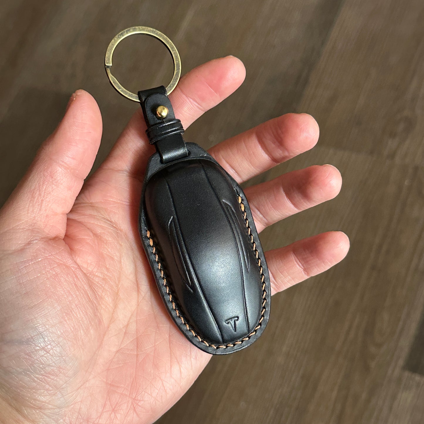 Tesla key fob cover, Buttero Leather