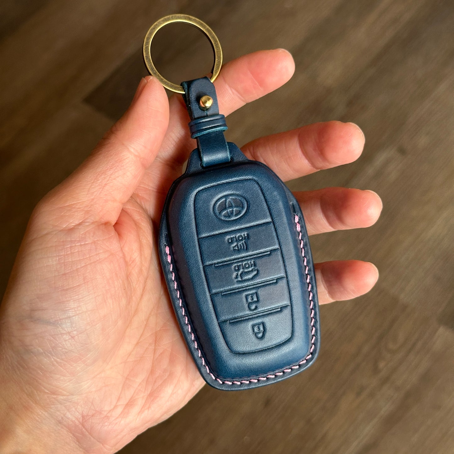 Toyota key fob cover, Buttero Leather
