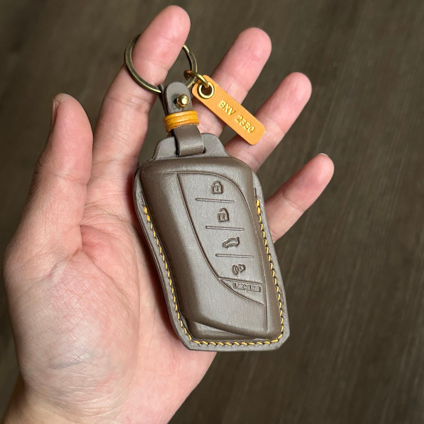 Lexus key fob cover, Buttero Leather
