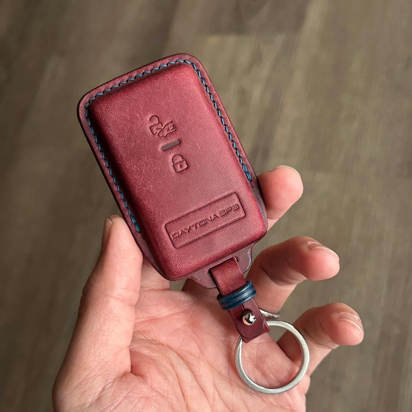 Ferrari key fob cover, key case, Buttero  Leather