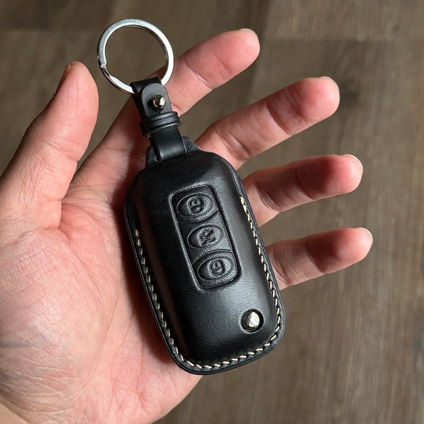 Bentley key fob cover, key case, Buttero Leather