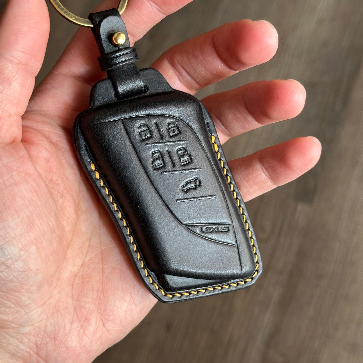 Lexus key fob cover, Buttero Leather