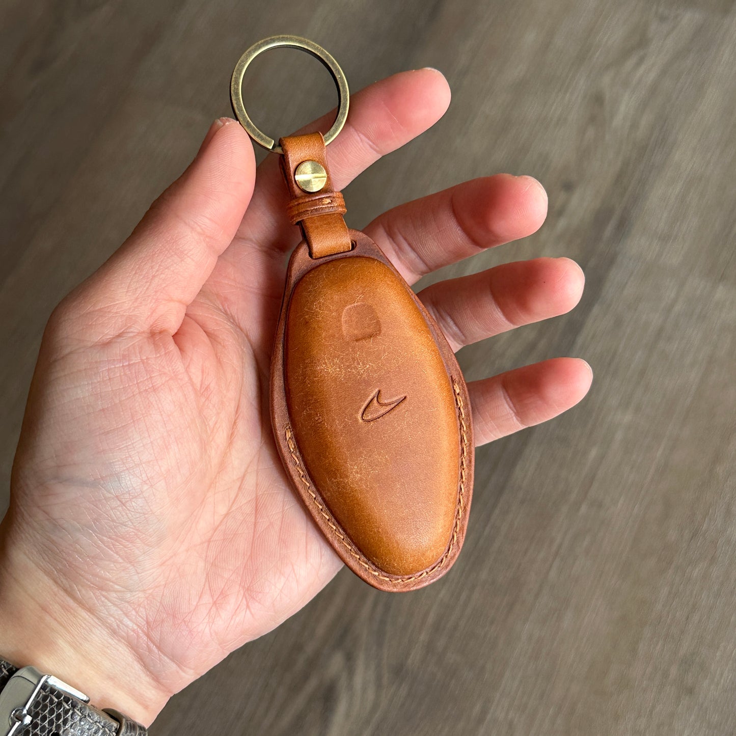 McLaren key case, key fob cover, Pueblo leather