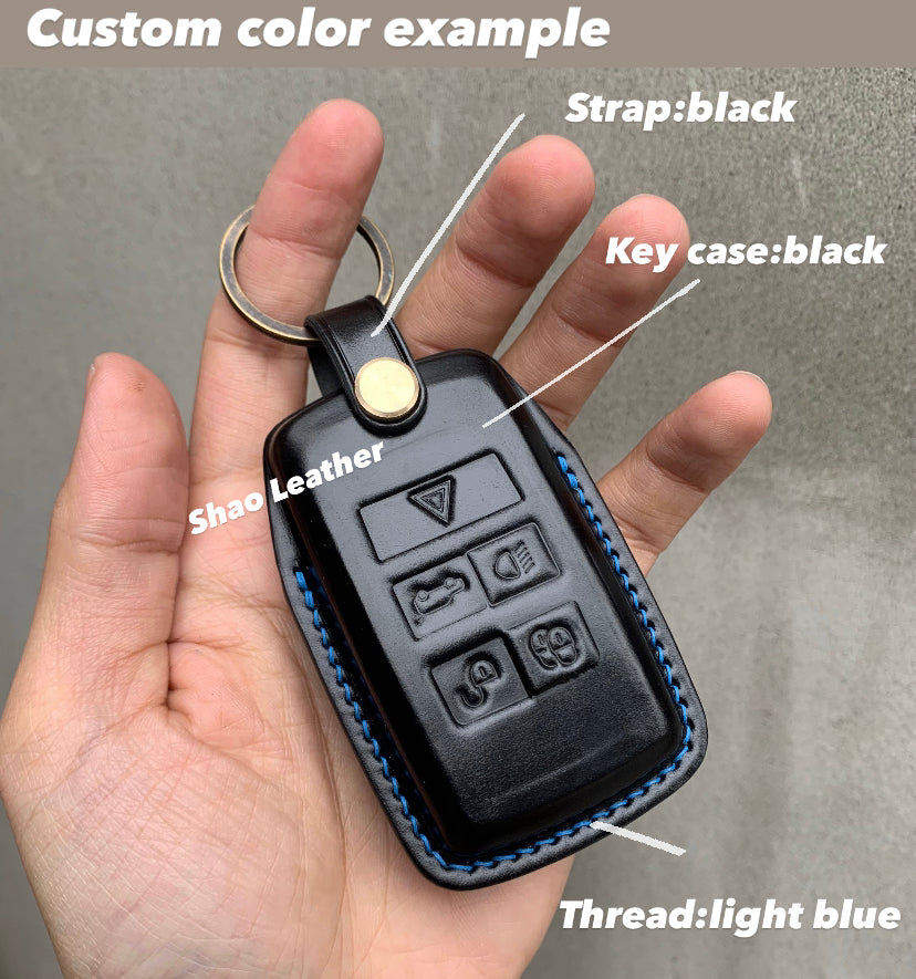 Lamborghini key fob cover, key case,  Wax leather