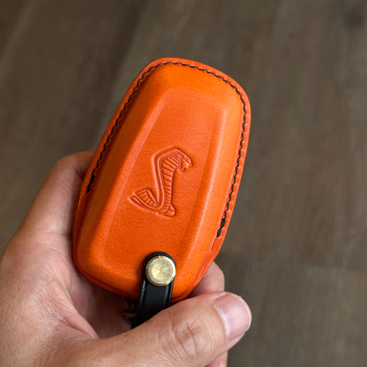 Ford Shelby GT500 key cover, Buttero Leather