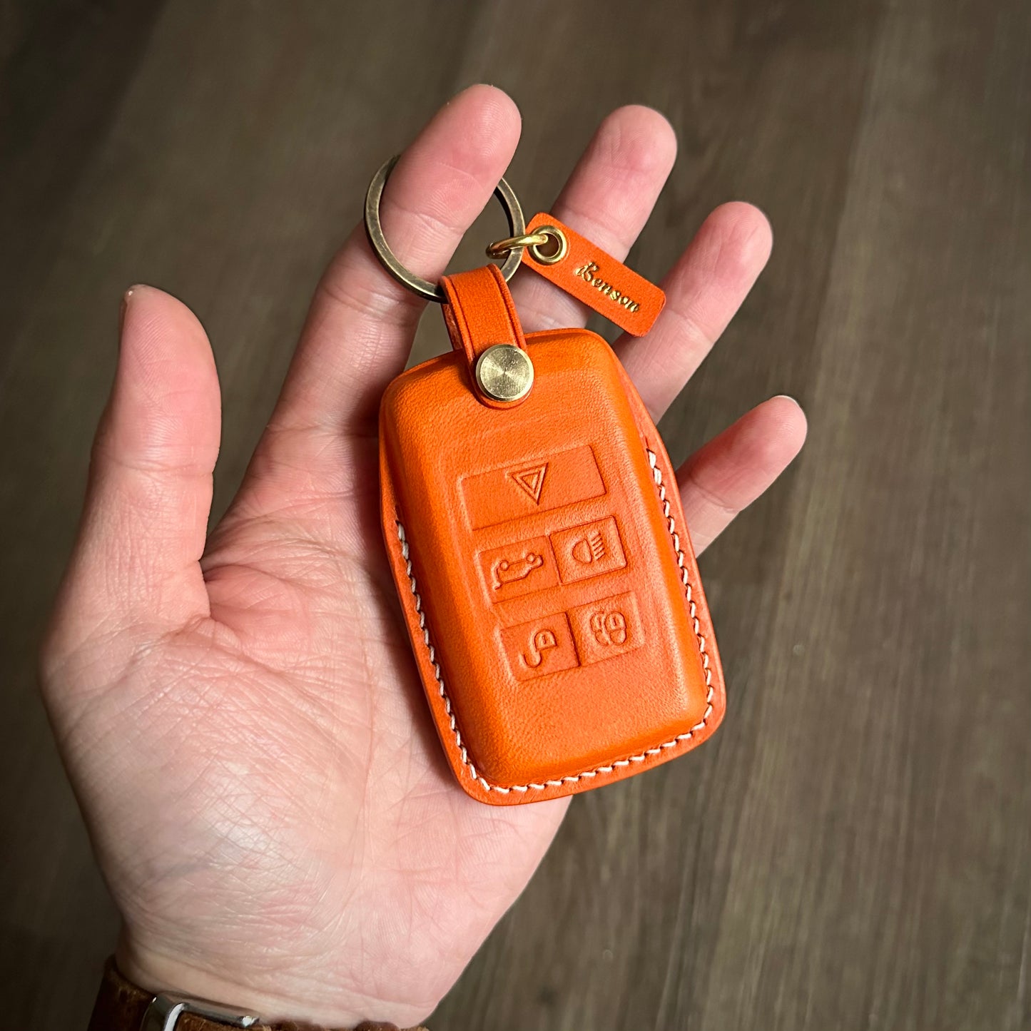 Land Rover key fob cover, Buttero Leather