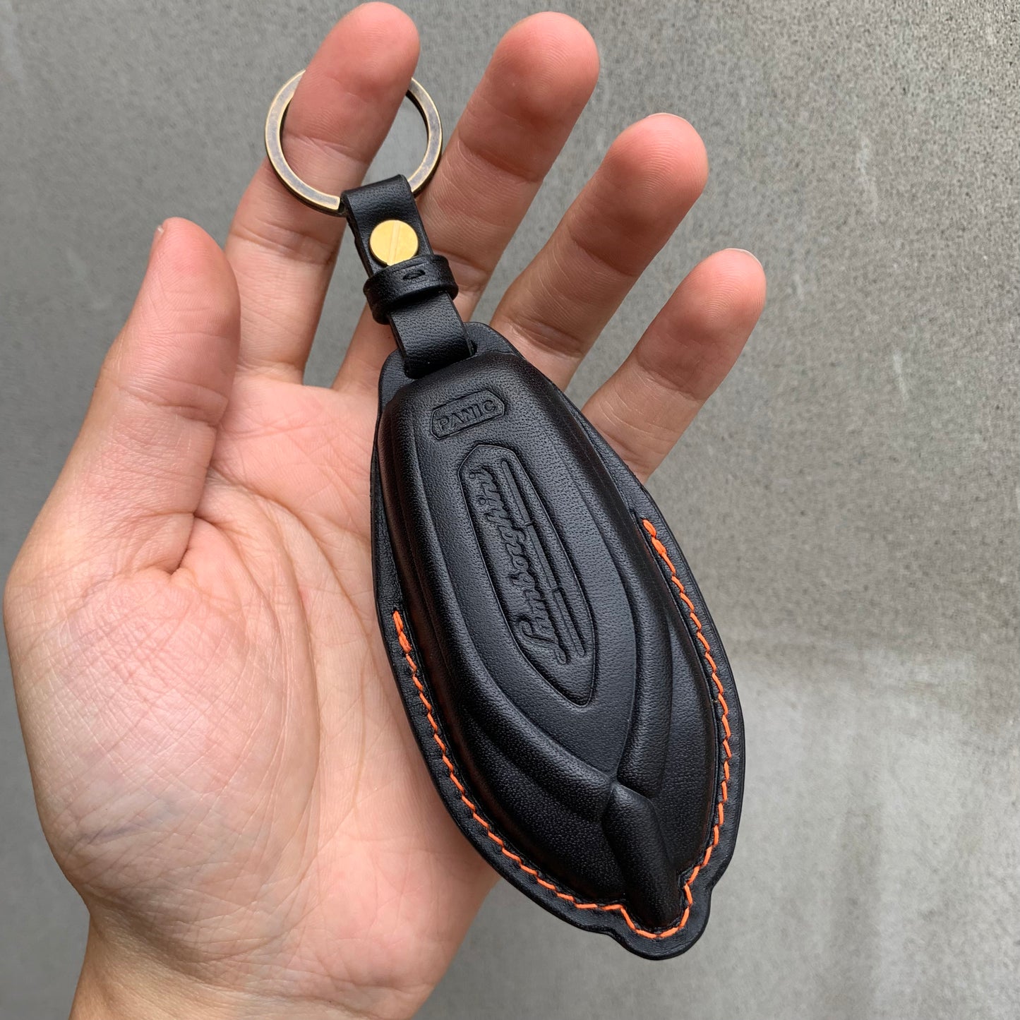 Lamborghini key fob cove, key cover, key case, Buttero Leather