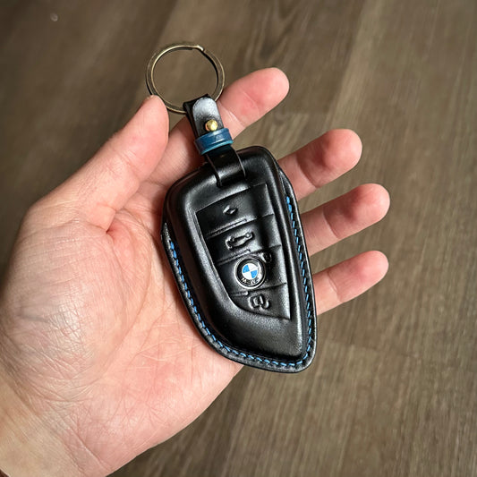 BMW  key fob cover, Shell Cordovan