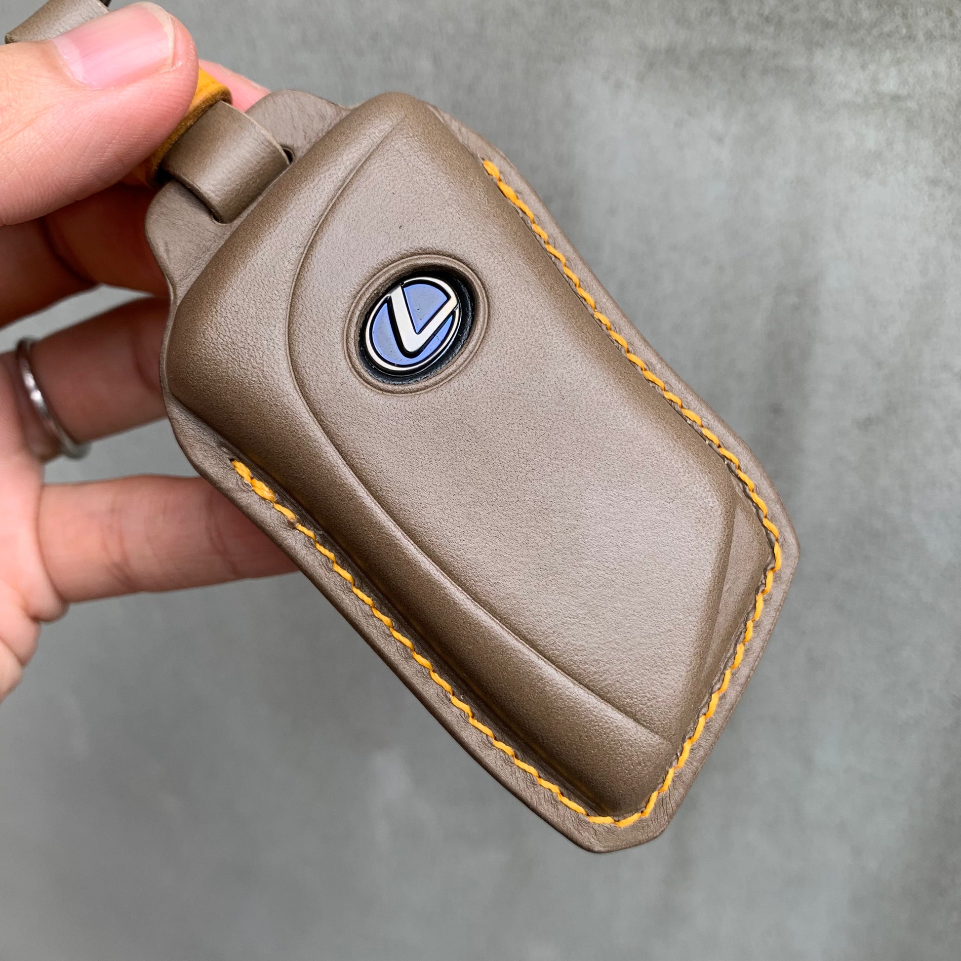 Lexus key fob cover, Buttero Leather – Shao Leather