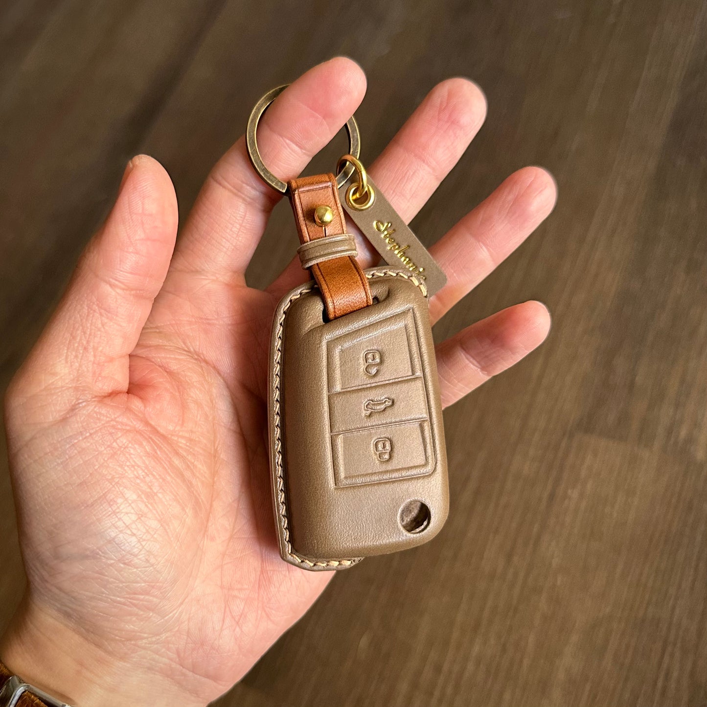 Volkswagen key fob cover, Buttero Leather key case