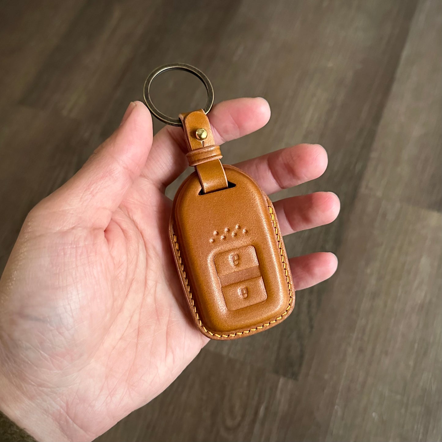 Honda key fob cover, Shell Cordovan key key case